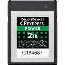 Delkin Devices 2ТБ CFexpress POWER Карта памяти