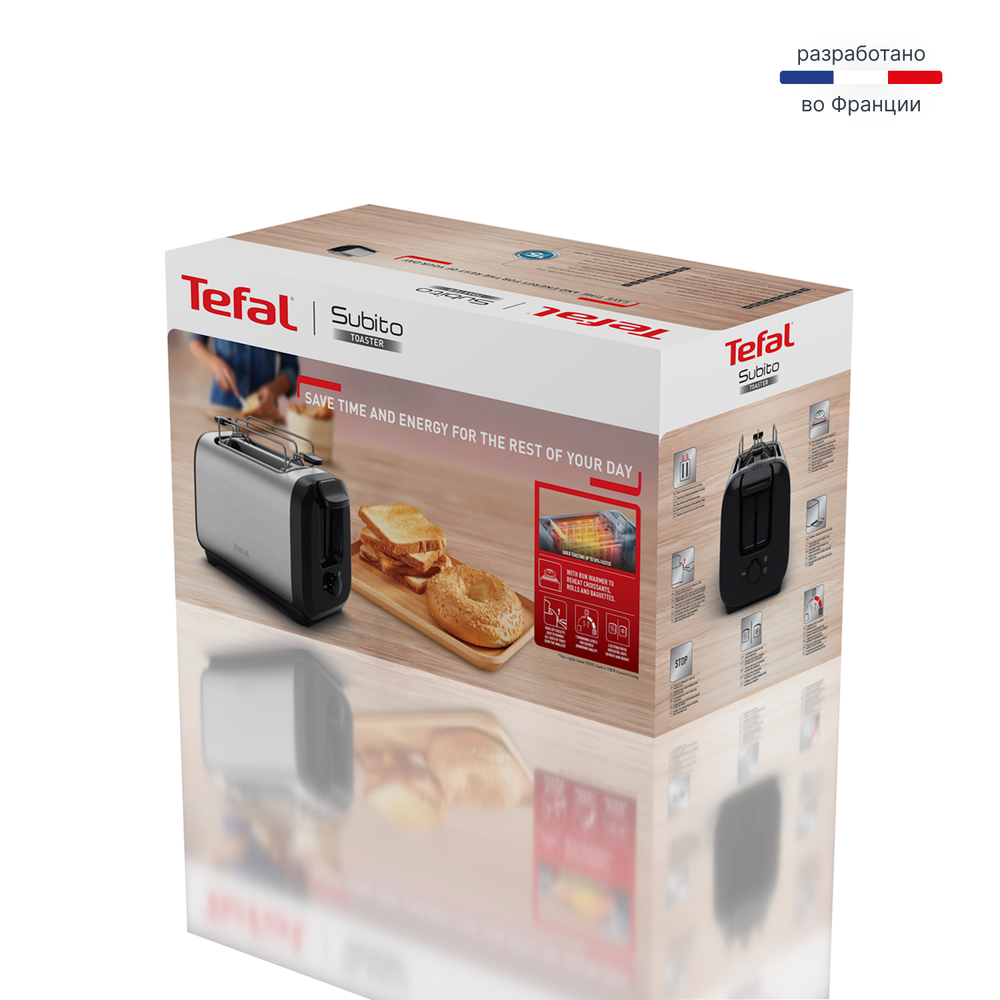 Тостер Tefal Subito TT5S1DE0
