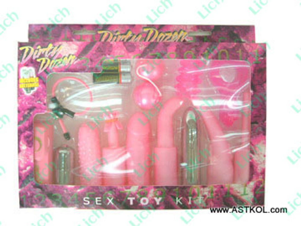 Розовый унисекс-набор