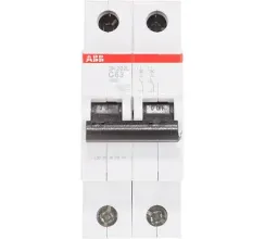 Автомат ABB SH202L 2П 63А-С 4,5кА 36213