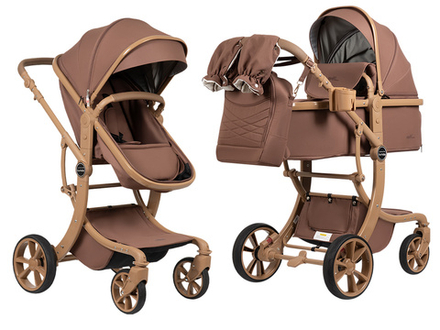 Коляска трансформер Aimile Adventurer ткань мокко Артикул: ADV-9