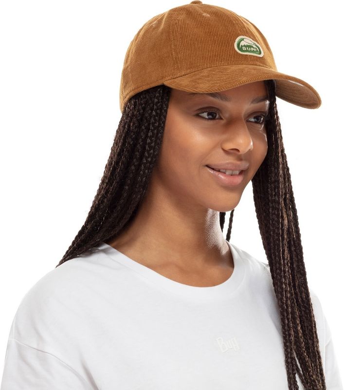 Бейсболка Buff Baseball Cap Solid Ocher Фото 3