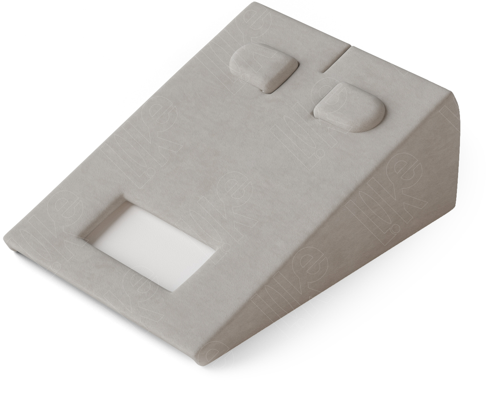 Вкладыш 05/стойка/для серег/2 язычка/окошко для бирки/прорезь для нитки