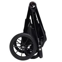 Детская коляска Sweet Baby Vento Black 3 в 1 Grey