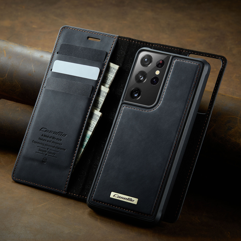Чехол-кошелек CaseMe 2 in 1 MagSafe Samsung Galaxy S21 Ultra