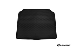 Коврик в багажник для PEUGEOT 3008 2016-2023, SUV, нижний, 1 шт. (полиуретан) ELEMENT3835B13