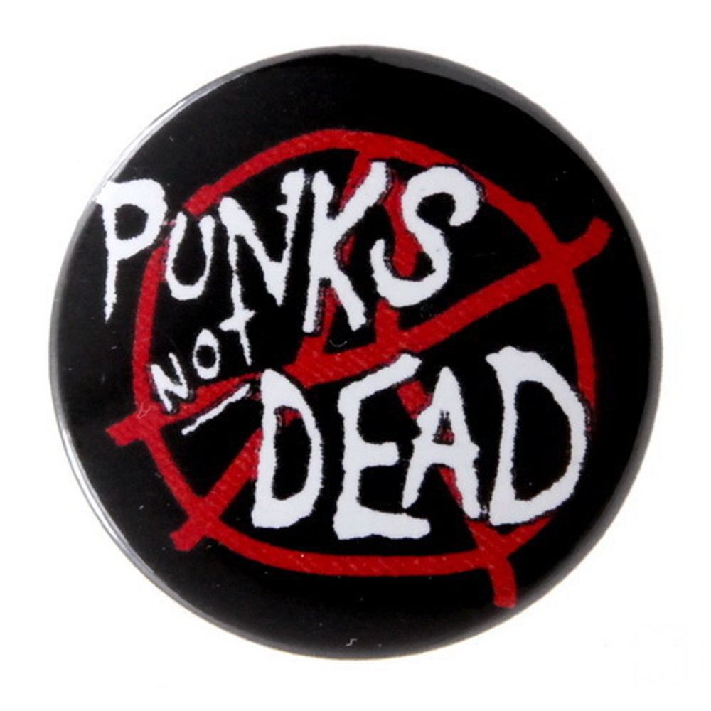 Значок Punks not Dead (020)