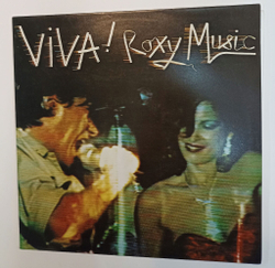 Винтажная виниловая пластинка LP Roxy Music Viva The Live Roxy Music Album (Bulgaria 1976)