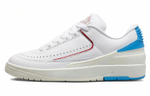 Кроссовки Jordan Air Jordan 2 Low "Gym Red And Dark Powder Blue" (Женская размерная сетка)