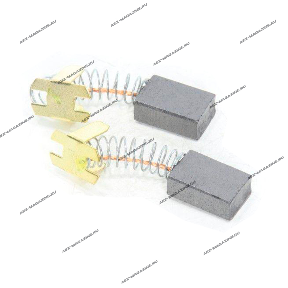 Электроугольная щетка 7х11х17 провод, пружина, пятак для ЛШМ-100/1200