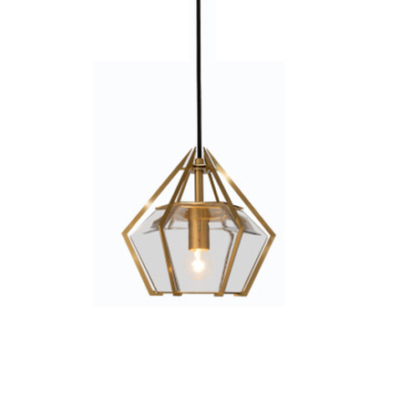 Pendant design lamp  Harlow 3 by Gabriel Scott (Clear)