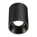 359422 OVER NT24 376 черный Светильник накладной влагозащищённый IP54 LED 15W 170-265V 3000К 1350Лм RECTE