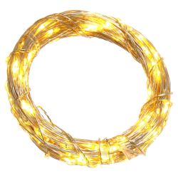 GAEM Электрогирлянда (200 теп бел), L2050 W0,2 H0,2 см