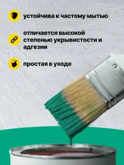 Краска масляная бирюзовая МА-15 5 кг Царицынские краски