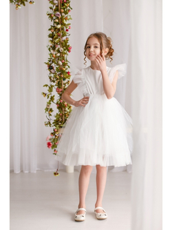 Платье снежинки на Новый год