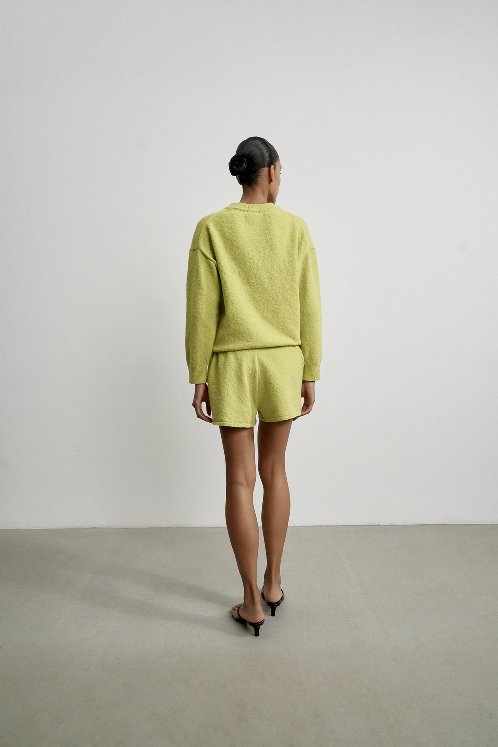 Шорты ROMEE, лайм