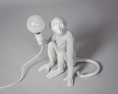 лампа настольная The Monkey Lamp Sitting Version