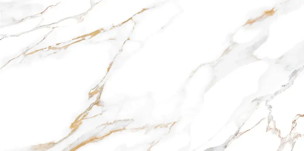 Настенная плитка ALMA Ceramica TWU09DKT004 Dakota 50x24.9 белая глянцевая под мрамор