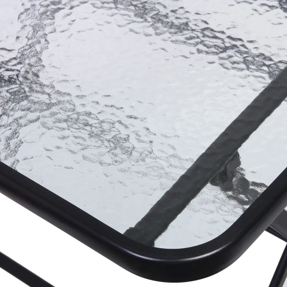 Стол складной квадратный «Дачная симфония» DS-Q70G, 70*70*70 см, черный