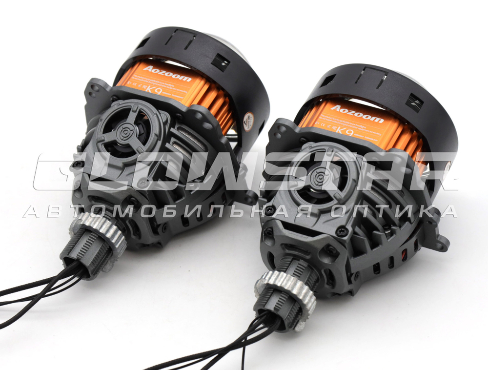 Билед модули Aozoom K9 2025 3.0 дюйма, 2 чипа, 5500K, 12V, 65W/73W, крепление 3R и съемное гаечное