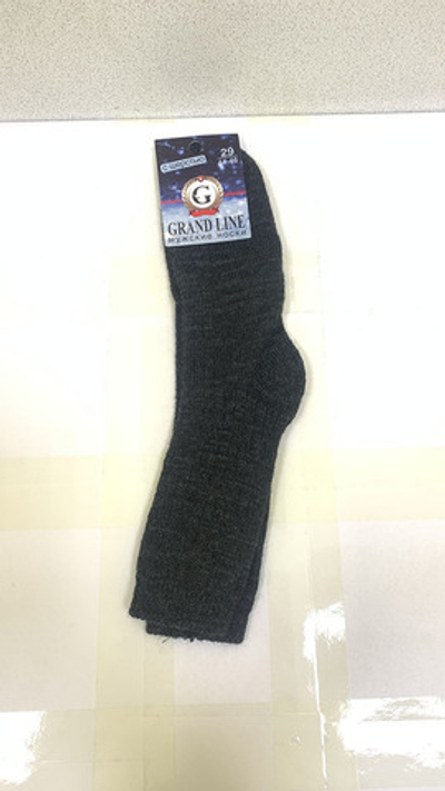 Носки муж. GRAND  с шерстью МТ 205
