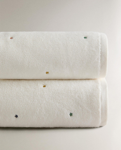 Zara Home Полотенце для лица и рук из хлопка, z amana biel · 1602/013