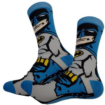 Носки DC Comics "Бэтмен", р-р 38-44 (серый, синий)