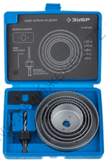 ЗУБР 5 шт, 64-127 мм, Набор коронок по дереву (29553-H7)