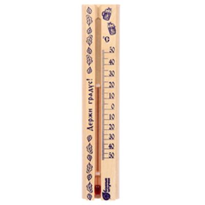 Термометр «Держи градус!» 21x4x1,5 см в предбанник