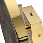 5079/15WL L-VISION ODL24 535 зол./серо-бежевый/металл/натур.камень/акрил Настенн.светильн. с переключ.цветов.темпер. LED 15W 3000К/4000K/6000K BERGI