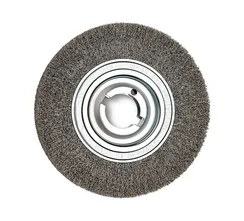 Проволочная щетка из стали Ø 250x60 мм, толщина 0,35 мм