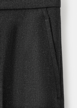 Костюмные брюки с защипами