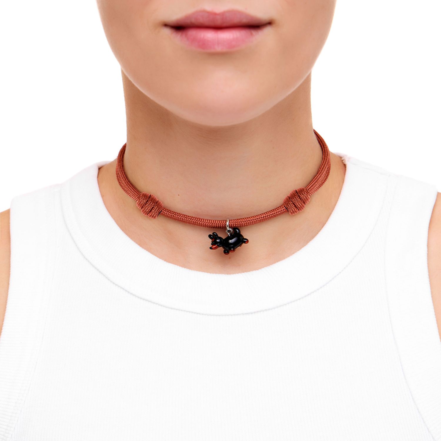 Колье Knitted Cutie Necklace - Toy Terrier