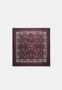 STRADIVARIUS Платок с принтом, бургунди