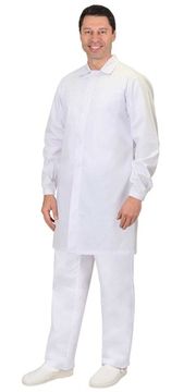 Халат мужской "Сириус-Сицилия" (белый)