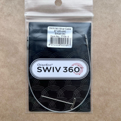 ChiaoGoo, Леска SWIV360, 93 см Small для съемных спиц размера S (готовая длина спиц 120см)