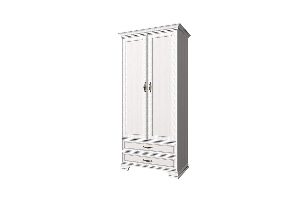 Шкаф 2DG2S, TIFFANY, цвет вудлайн кремовый