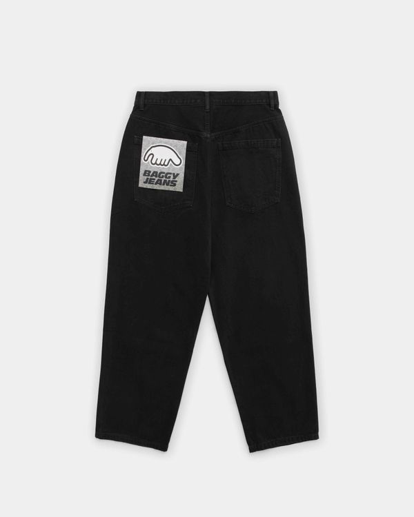 Джинсы Baggy черные - фото 9