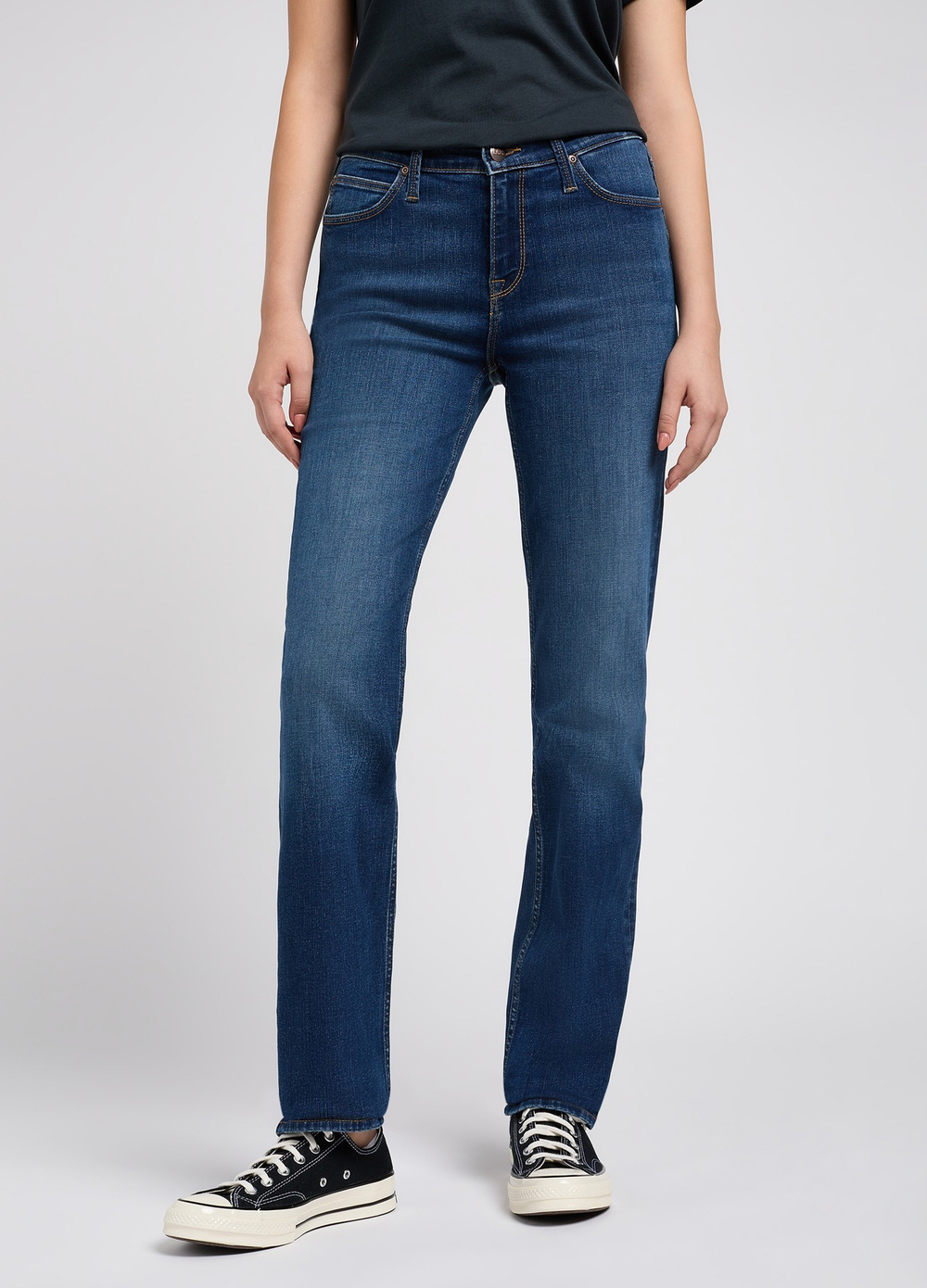 Джинсы женские LEE MARION STRAIGHT A DARK TURN