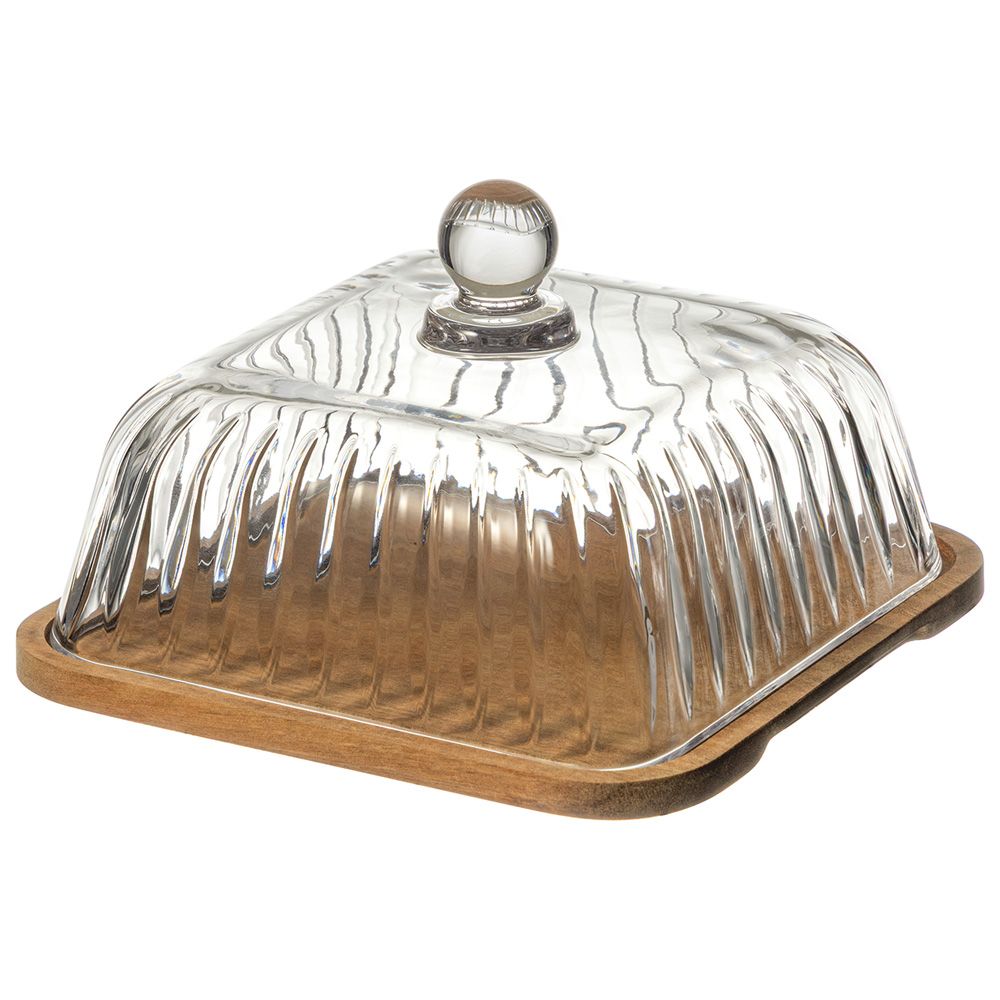 БЛЮДО ДЛЯ СЕРВИРОВКИ "NATURE" С КРЫШКОЙ 19*17*11 СМ