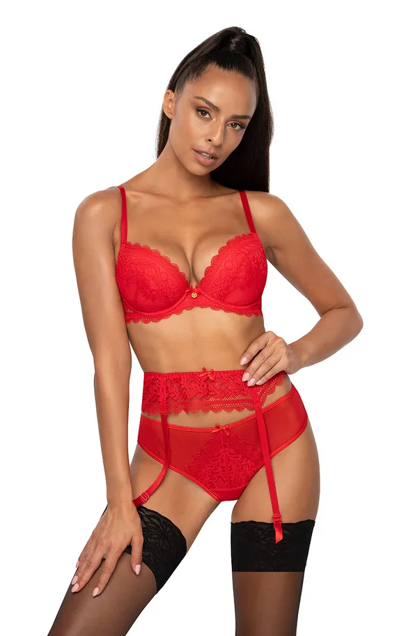 Пояс P-0198-3 Estelle Czerwony