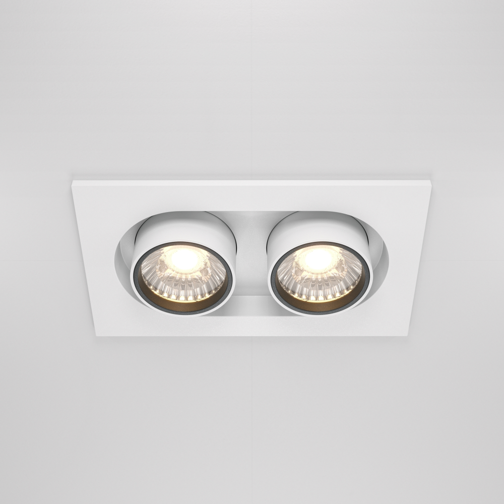 Встраиваемый светодиодный светильник Maytoni Hidden DL045-02-10W4K-W