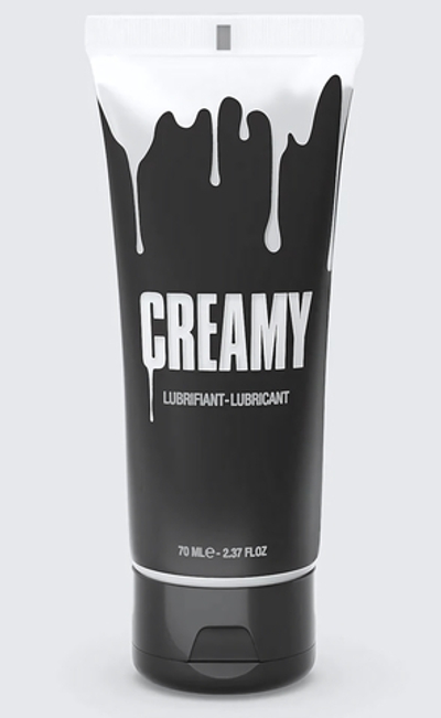 Смазка на водной основе Creamy с консистенцией спермы - 70 мл.