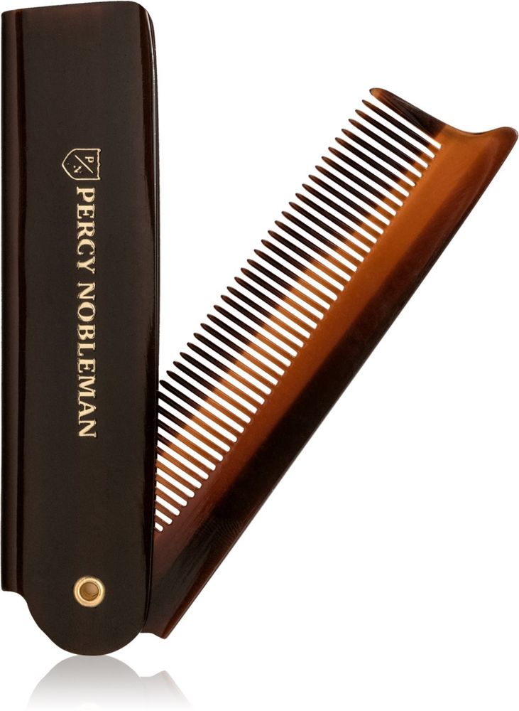 Percy Nobleman расческа для бороды Folding Comb