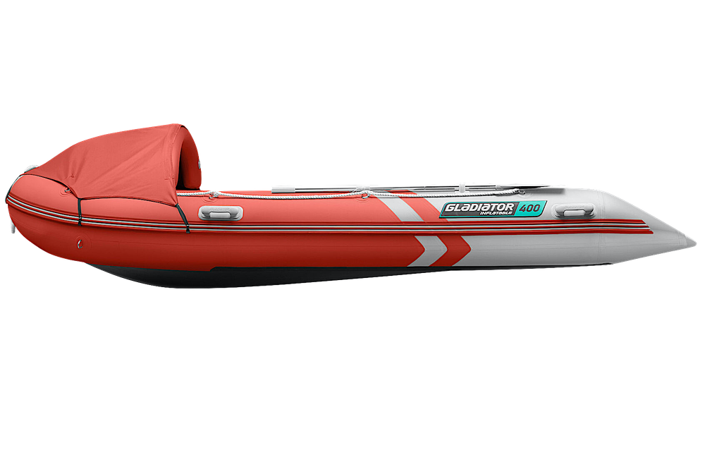 Лодка ПВХ Gladiator Active C400AL с алюминиевым полом