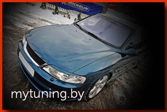 Реснички на фары для Opel Vectra B