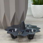 Кашпо Геометрия 5,8л, мокачино