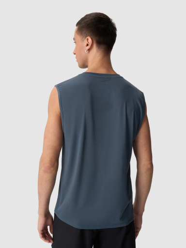 Майка мужская GRI Фитнес синяя