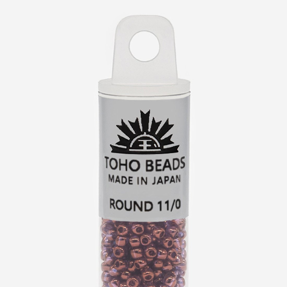 Японский бисер TOHO Round 11/0 (№202), непрозрачный глянцевый