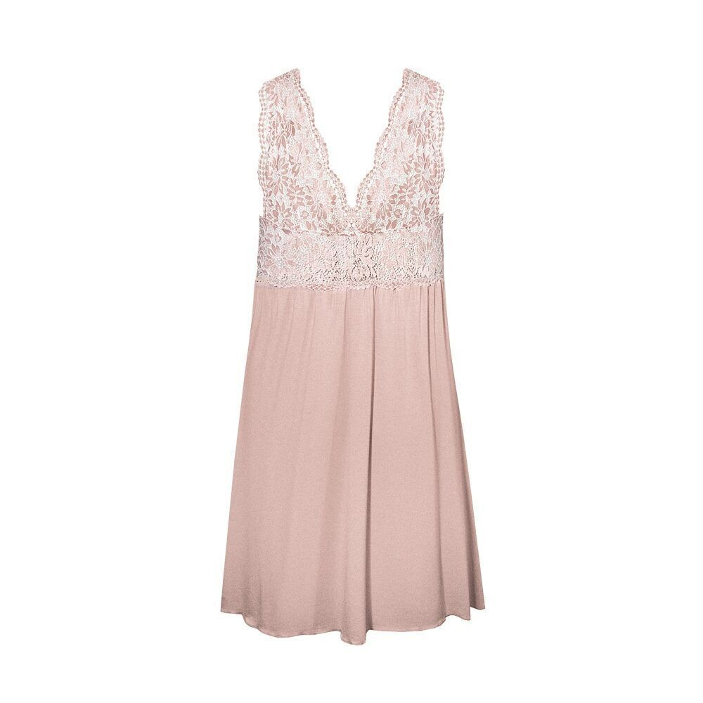 Сорочка Lara с кружевным лифом (Размер: XL) (Цвет: кофейный)